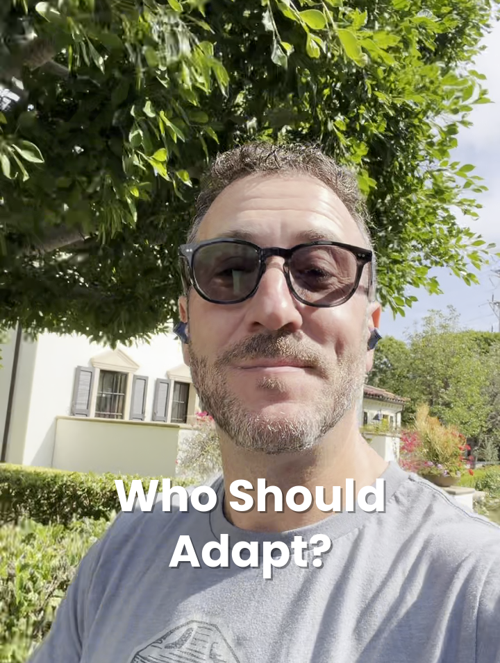 Video thumbnail: The Agent Shouldn't Have to Learn AI
