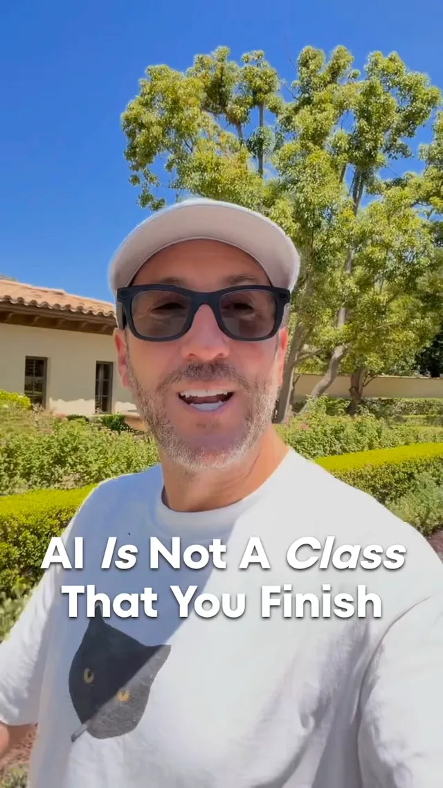 Video thumbnail: AI Is Not A Class That You Finish