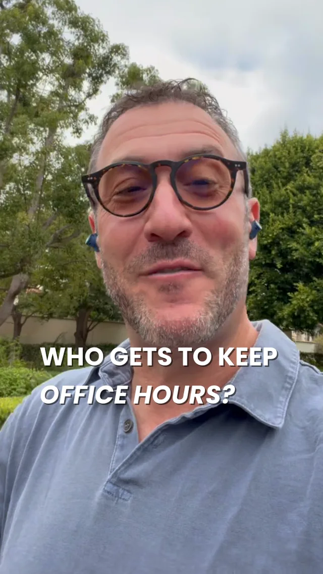 Video thumbnail: Office Hours Are for Professors, Not Real Estate Agents